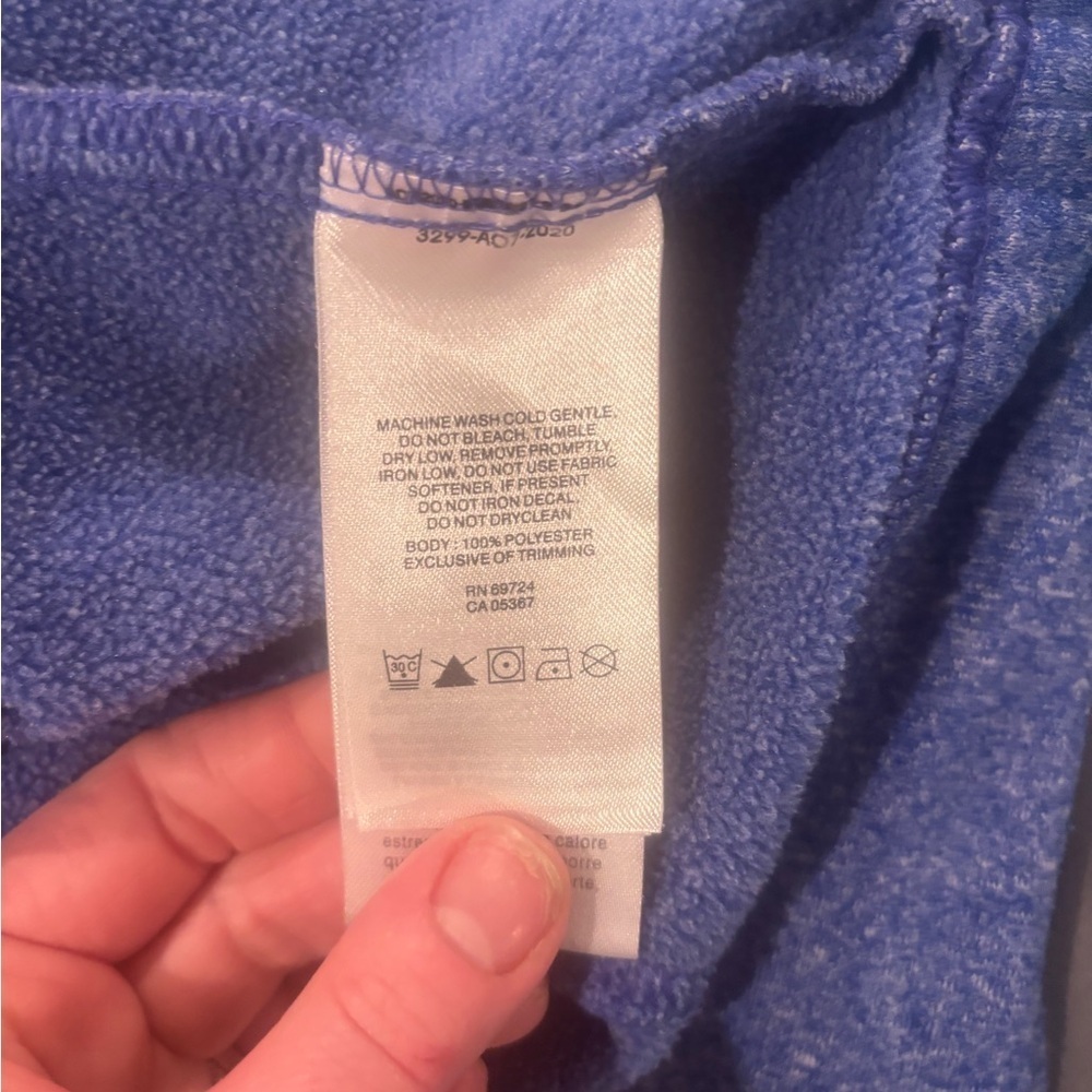 Columbia Full-Zip Hoodie Blue Size Small. Great condition - Picture 7 of 9